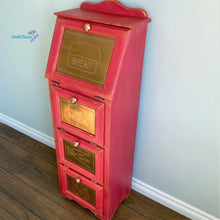 Load image into Gallery viewer, Farmhouse Coral Bread / Vegetable Cabinet - Furniture MaRiTama HOME