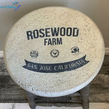 Load image into Gallery viewer, Grey and White Farmhouse Wooden Bar Stool Set - Furniture MaRiTama HOME