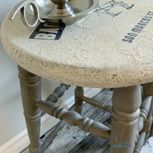 Load image into Gallery viewer, Grey and White Farmhouse Wooden Bar Stool Set - Furniture MaRiTama HOME