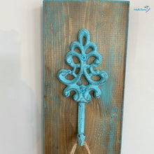 Load image into Gallery viewer, Individual Hanging Turquoise Mason Jar Wall Décor - Farmhouse Style - Vases MaRiTama HOME