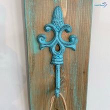 Load image into Gallery viewer, Individual Hanging Turquoise Mason Jar Wall Décor - Farmhouse Style - Vases MaRiTama HOME