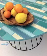Load image into Gallery viewer, Indoor / Outdoor Blue Brick Table - Furniture MaRiTama HOME