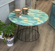 Load image into Gallery viewer, Indoor / Outdoor Blue Brick Table - Furniture MaRiTama HOME