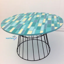 Load image into Gallery viewer, Indoor / Outdoor Blue Brick Table - Furniture MaRiTama HOME