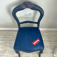 Load image into Gallery viewer, Levi’s Denim Accent Chair - Furniture MaRiTama HOME