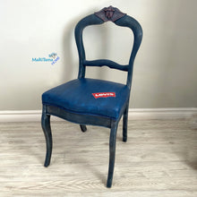 Load image into Gallery viewer, Levi’s Denim Accent Chair - Furniture MaRiTama HOME
