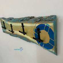 Load image into Gallery viewer, Live Edge Anchors Towel / Coat Rack - Coat & Hat Racks MaRiTama HOME