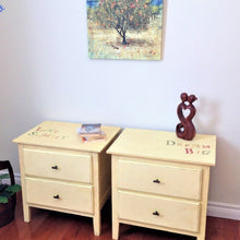 Load image into Gallery viewer, Live Simply Dream Big Night Stands - Furniture MaRiTama HOME