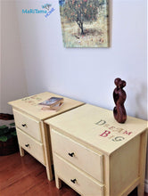 Load image into Gallery viewer, Live Simply Dream Big Night Stands - Furniture MaRiTama HOME