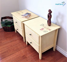 Load image into Gallery viewer, Live Simply Dream Big Night Stands - Furniture MaRiTama HOME