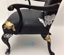 Load image into Gallery viewer, Luxurious Large Lady in Black Armchair - Furniture MaRiTama HOME