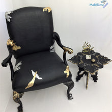 Load image into Gallery viewer, Luxurious Large Lady in Black Armchair - Furniture MaRiTama HOME