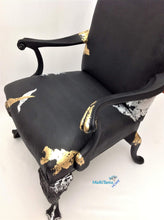 Load image into Gallery viewer, Luxurious Large Lady in Black Armchair - Furniture MaRiTama HOME