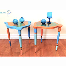 Load image into Gallery viewer, Mix Match Resin Top Side table Set - Furniture MaRiTama HOME