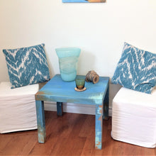 Load image into Gallery viewer, Myconos Blue Side Table - Furniture MaRiTama HOME