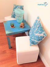 Load image into Gallery viewer, Myconos Blue Side Table - Furniture MaRiTama HOME