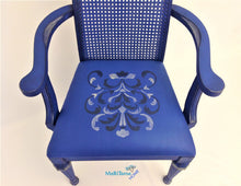 Load image into Gallery viewer, Napoleon’s Blue Throne Chair - Furniture MaRiTama HOME