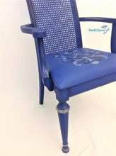 Load image into Gallery viewer, Napoleon’s Blue Throne Chair - Furniture MaRiTama HOME