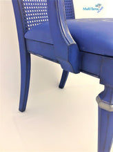 Load image into Gallery viewer, Napoleon’s Blue Throne Chair - Furniture MaRiTama HOME