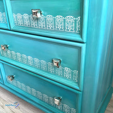 Load image into Gallery viewer, Ocean Blue Lace Trimming Dresser - Furniture MaRiTama HOME