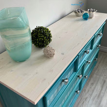Load image into Gallery viewer, Ocean Blue Lace Trimming Dresser - Furniture MaRiTama HOME