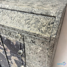 Load image into Gallery viewer, Retro Black Grey & White textured Lady Closet / Dresser / Cabinet - Furniture MaRiTama HOME