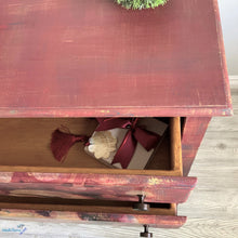 Load image into Gallery viewer, Retro Lady Brick Red Chest of Drawers / Dresser - Furniture MaRiTama HOME