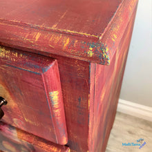 Load image into Gallery viewer, Retro Lady Brick Red Chest of Drawers / Dresser - Furniture MaRiTama HOME