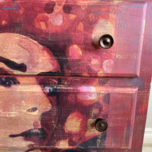 Load image into Gallery viewer, Retro Lady Brick Red Chest of Drawers / Dresser - Furniture MaRiTama HOME