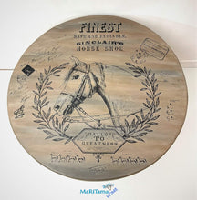 Load image into Gallery viewer, Round Farmhouse Horse Accent Coffee Table - Furniture MaRiTama HOME