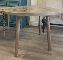 Load image into Gallery viewer, Round Farmhouse Horse Accent Coffee Table - Furniture MaRiTama HOME
