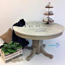Load image into Gallery viewer, Round Wooden Grey Farmhouse Dining Table - Furniture MaRiTama HOME