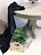 Load image into Gallery viewer, Round Wooden Grey Farmhouse Dining Table - Furniture MaRiTama HOME