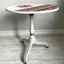 Load image into Gallery viewer, Small Foldable Red Poinsettia Accent Table - Furniture MaRiTama HOME