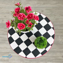 Load image into Gallery viewer, Small Pink & Black Whimsical Accent Table - Furniture MaRiTama HOME