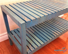 Load image into Gallery viewer, Turquoise Oceanside Bench - Furniture MaRiTama HOME