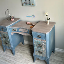 Load image into Gallery viewer, Vintage French Provincial Blue Vanity - Furniture MaRiTama HOME