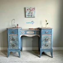 Load image into Gallery viewer, Vintage French Provincial Blue Vanity - Furniture MaRiTama HOME