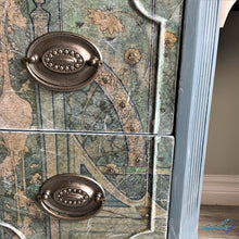 Load image into Gallery viewer, Vintage French Provincial Blue Vanity - Furniture MaRiTama HOME