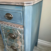 Load image into Gallery viewer, Vintage French Provincial Blue Vanity - Furniture MaRiTama HOME