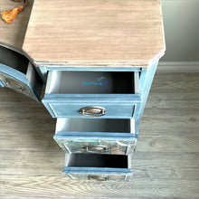Load image into Gallery viewer, Vintage French Provincial Blue Vanity - Furniture MaRiTama HOME