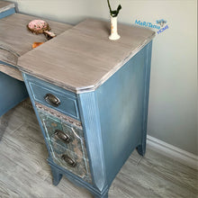 Load image into Gallery viewer, Vintage French Provincial Blue Vanity - Furniture MaRiTama HOME