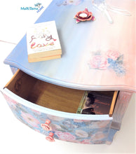 Load image into Gallery viewer, Vintage French Provincial Rose Ombre Accent Table - Furniture MaRiTama HOME