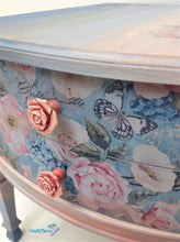 Load image into Gallery viewer, Vintage French Provincial Rose Ombre Accent Table - Furniture MaRiTama HOME