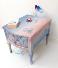 Load image into Gallery viewer, Vintage French Provincial Rose Ombre Accent Table - Furniture MaRiTama HOME