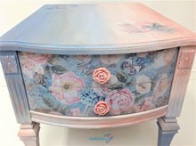 Load image into Gallery viewer, Vintage French Provincial Rose Ombre Accent Table - Furniture MaRiTama HOME