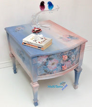 Load image into Gallery viewer, Vintage French Provincial Rose Ombre Accent Table - Furniture MaRiTama HOME