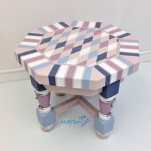 Load image into Gallery viewer, Whimsical Bedazzled Pink Accent Side Table - Furniture MaRiTama HOME