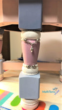 Load image into Gallery viewer, Whimsical Bedazzled Pink Accent Side Table - Furniture MaRiTama HOME
