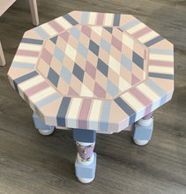 Load image into Gallery viewer, Whimsical Bedazzled Pink Accent Side Table - Furniture MaRiTama HOME